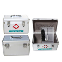 Home medicine box, aluminum alloy medicine box, emergency first aid kit, medicine box, nursing first aid kit