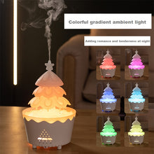 Creative New Christmas Lucky Tree Essential Oil Aromatherapy Machine Home Silent Small Remote Control Humidifier Artifact