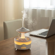 New Cloud Raindrop Humidifier Rainbow Aromatherapy Machine Rain Cloud Home Rain Mushroom Rain Aromatherapy Machine