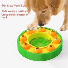 New best-selling pet supplies dog disc puzzle training leakage of food toys to enhance intelligence