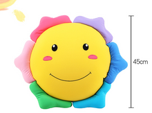 Sunflower pillow transformed into U pillow Office naps neck pillow foam particles soft doll pregnant women side sleeping cushion