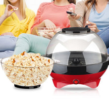 Mini red small round machine, household children's fully automatic popcorn machine, electric non-commercial, can be refueled or sweetened