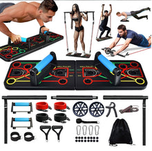 Multi-functional abdominal push up board Fitness board bracket home exercise chest and abdominal fitness equipment set