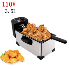 Household deep fryer, French fries, chicken chops, electric deep fryer, deep-fried dough sticks, electric stove