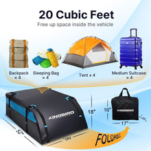 Manufacturer Outdoor Travel Products Car Waterproof Luggage Bag 21 Cube Car Roof Bag