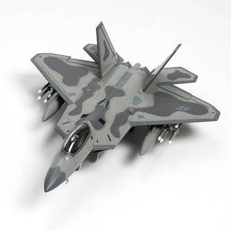 1: 72 US F-22 Raptor stealth fighter simulation alloy model ornament