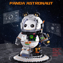 Mechanical Space Panda Building Blocks Trendy Play Boutique Ornaments Couples Give Boyfriend Birthday Gift