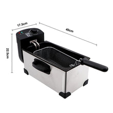 Household deep fryer, French fries, chicken chops, electric deep fryer, deep-fried dough sticks, electric stove