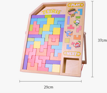 Tetris block puzzle 3 children's puzzle development 4 to 6 years old and above 5 boys and girls assembling toys