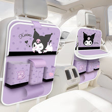 Cartoon fan - Car glove bag/Glove box Car seat back multi-functional hanging bag with desk board tissue storage