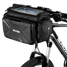 Bike bag EVA hard shell electric scooter front bag Folding car camera body bag