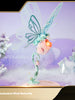 Butterfly punk mechanical DIY assembly model figurine, birthday gift assembly, building block table decoration