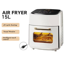 15L air fryer multifunctional large capacity automatic visualization intelligent electric oven