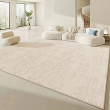 Carpet living room, new light luxury, high-end, no wash, erasable, cream style, large area, fully spread bedroom