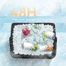 Outdoor camping insulated box, picnic fresh-keeping food refrigerated box, portable refrigerator