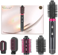 4-in-1 hot air comb, hair changing hair dryer, curly hair straightener, multifunctional three speed hair dryer