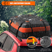 Hot selling 15 cubic feet voltage car roof luggage bag, roof waterproof bag, car