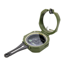 Zinc alloy high-precision strong magnetic multifunctional compass, professional outdoor exploration army fan gift, compass needle