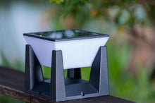 New solar column headlights for outdoor walls, fences, columns, gardens, simple and waterproof outdoor courtyard lights