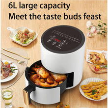 Air fryer 6L cross-border English air fryer household large capacity multifunctional electric fryer