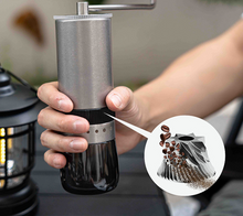 Spot planetary grinder, external adjustable hand cranked grinder, seven angle steel core coffee grinder, hand cranked coffee machine