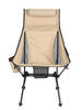 [Aluminum folding chair] Outdoor camping camping chair ultra-light fishing chair portable beach chair leisure folding chair