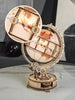 DIY Assembling Globe Model Creative Ornament Wooden Assembling 3D Puzzle Toy Birthday Gift Male