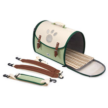 Multi functional outdoor pet bed, portable single shoulder, portable dual shoulder, large capacity pet backpack