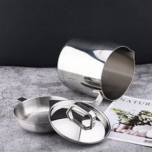 【 Noble Experience 】 316 Stainless Steel Oil Pot with Lid Net Kitchen Oil Filter Artifact