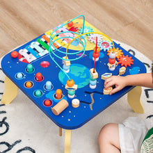 Babebie desktop bead spinning multifunctional game table, early education cognitive teaching toy, music instrument, floor mouse, puzzle class