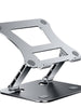 Cooling bracket, vertical aluminum alloy bracket, notebook folding computer bracket, desktop elevated laptop stand