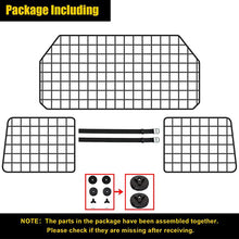 Cross border exclusive car isolation net, pet SUV protective fence, trunk car fence