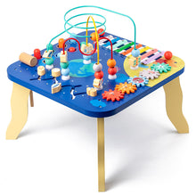 Babebie desktop bead spinning multifunctional game table, early education cognitive teaching toy, music instrument, floor mouse, puzzle class