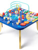 Babebie desktop bead spinning multifunctional game table, early education cognitive teaching toy, music instrument, floor mouse, puzzle class