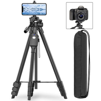 Mobile Bluetooth remote control live streaming tripod portable selfie frame DSLR camera floor standing tripod stand