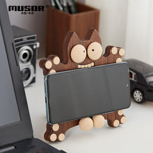 Egg Pain Cat Folding Mobile Phone Holder Cute China-Chic Cartoon Chinese Style Mobile Phone Holder Gifts to Customers