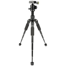 Portable aluminum alloy mini desktop tripod for climbing stairs, mirrorless shooting, DSLR camera, mobile live streaming, using stand