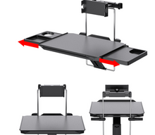 Car mounted small desk board, back seat, dining table, foldable computer desk, dining table, study desk, office desk, laptop stand