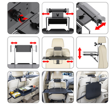 Car mounted small desk board, back seat, dining table, foldable computer desk, dining table, study desk, office desk, laptop stand