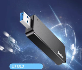 Solid state USB drive 2t, mobile large capacity, phone and computer dual-use, USB 3.2, high-speed 4t, solid-state drive, USB flash drive 1t