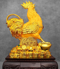 Liyijia Twelve Zodiac Rooster Ornament Simulation Fortune Attraction Living Room Entrance Front Desk Decoration Store Opening Gift