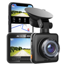 V52 Novatek 4K driving recorder single front recording 4K double recording front 2K rear 1080P with wifi hidden