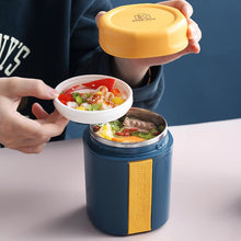 304 stainless steel soup cup portable student breakfast cup oatmeal milk cup with handle office worker soup pot water cup