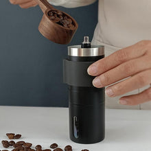 Black coffee bean grinder Hand grinder Stainless steel hand grinder