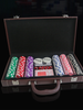 300 yard Dezhou Poker Chip Point Card Mahjong Coin Chess and Card Room Empty Casino Special Chip Set