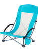 Custom Logo Lightweight Folding Camping Fishing Outdoor Aluminum Portable High Back Low Beach Chair