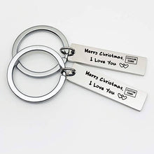 “Merry Christmas,l love you”Family Personalized Custom Keychain(Normal Package)