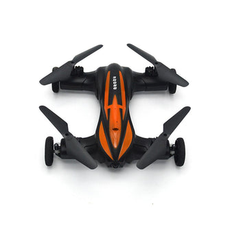 Hot selling item RC drone 2 IN 1Drone Air-Ground Flying Car flying machine Quadcopter Drones Children Toys.Blue and orange mixed