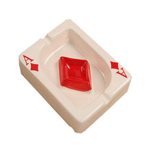 Wholesale cheap price ashtray creative ashtray poker ceramic ashtray for sale