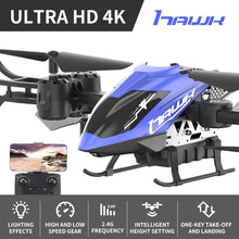 Remote control airplane X69 helicopter, fall resistant boy toy, elementary school student, aircraft, charging aerial photography, four axis UAV